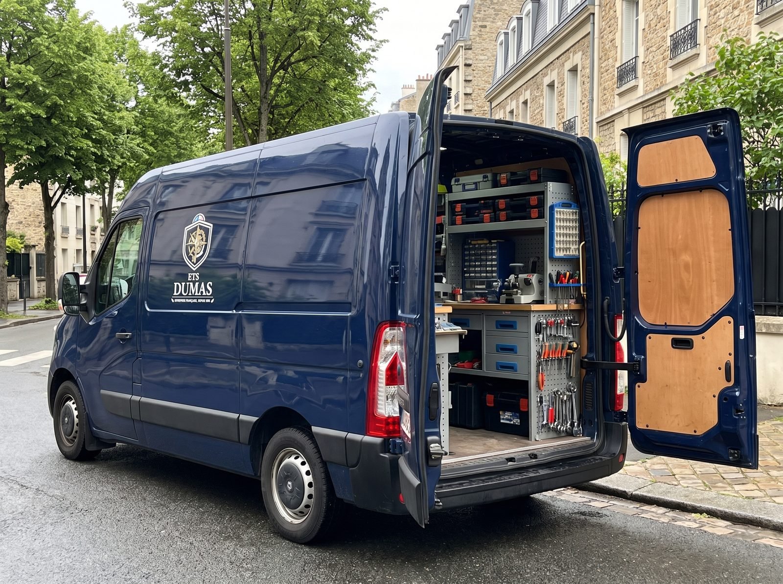 Camionnette atelier mobile Ets Dumas